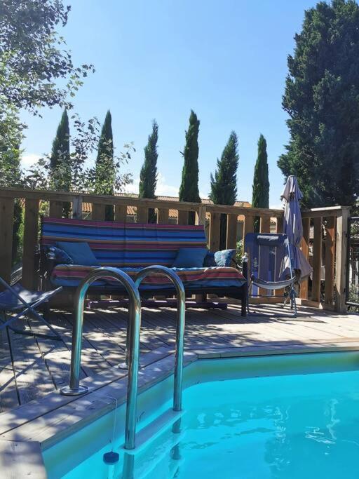 Maison Avec Piscine Dans Village Provencal. Courthézon Zewnętrze zdjęcie