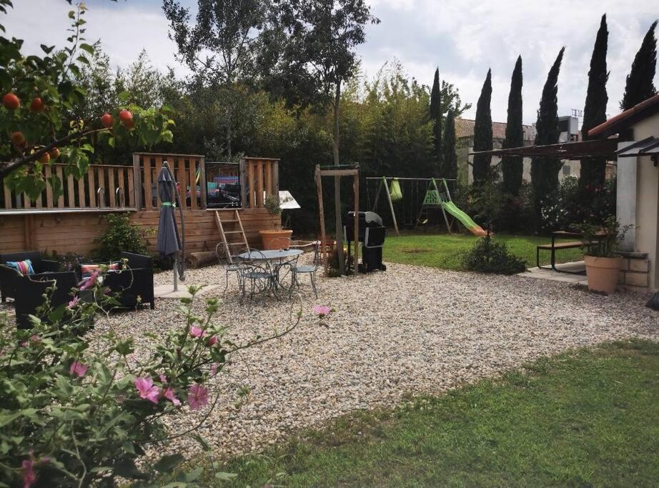 Maison Avec Piscine Dans Village Provencal. Courthézon Zewnętrze zdjęcie